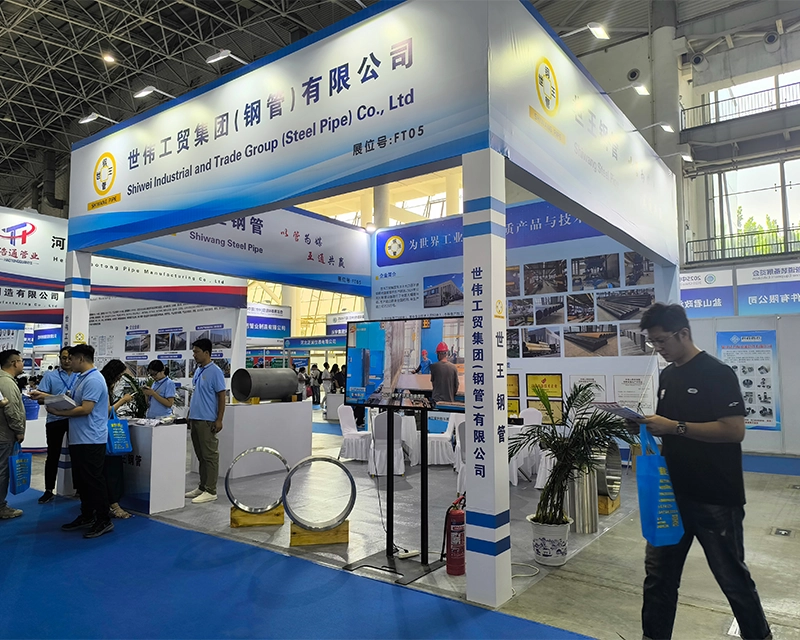 SHIWANG xuất hiện ấn tượng tại triển lãm vật liệu ống.